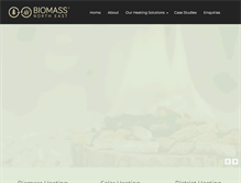 Tablet Screenshot of biomassnortheast.com